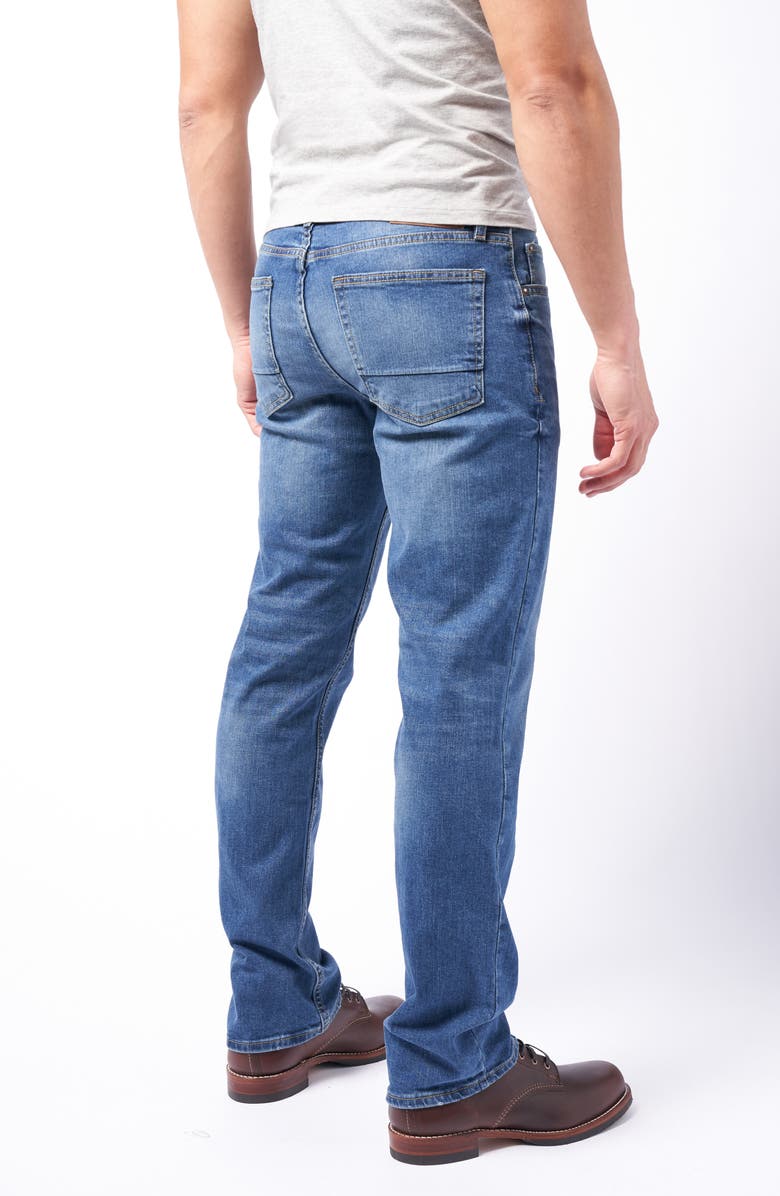 Devil-Dog Dungarees Bootcut Performance Stretch Jeans, Alternate, color, Ash