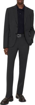 Burberry Wool Blend Sloane Tailored Trousers