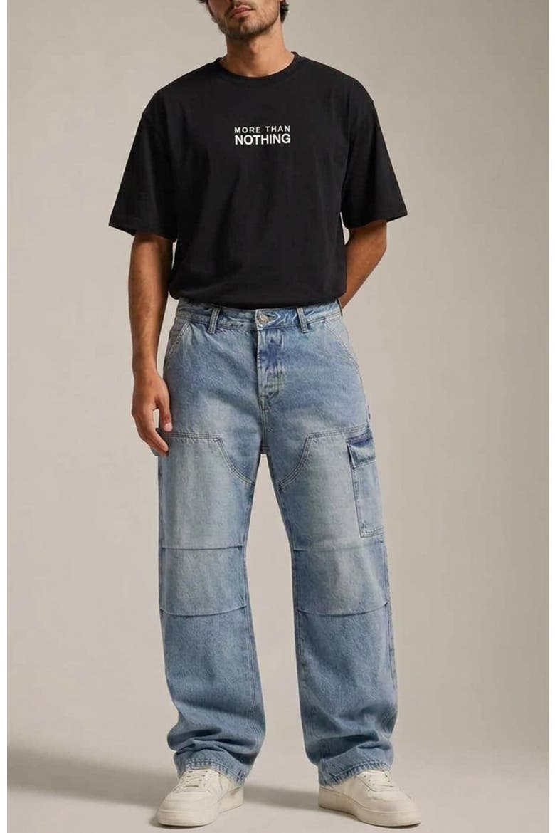 Fashion Carpenter-fit Jeans, Alternate, color, Blue
