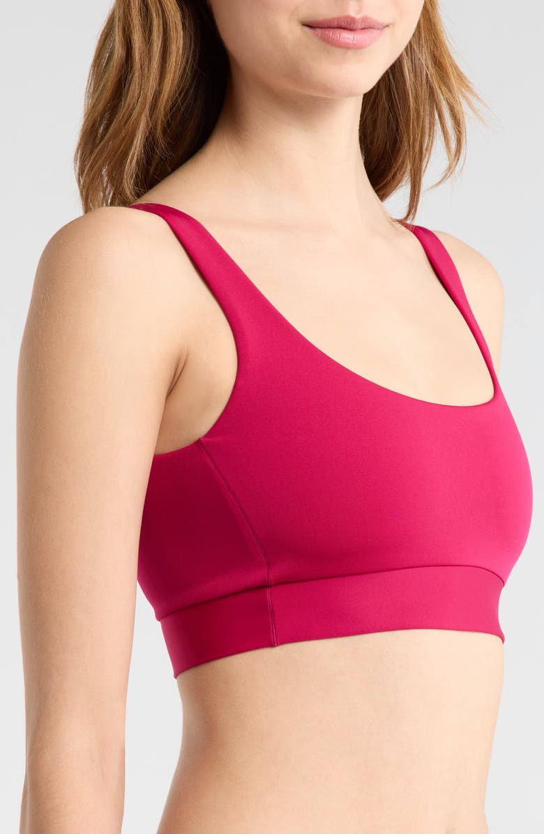 LEFT ON FRIDAY Double Scoop Bikini Top, Alternate, color, Pepper