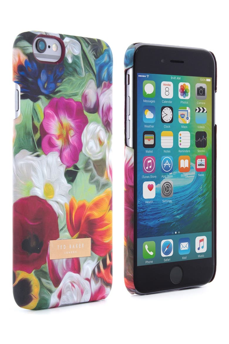 iPhone Floral Swirl 6/6s Case, Alternate, color, MULTI