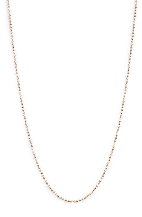 Mini Ball Chain Necklace