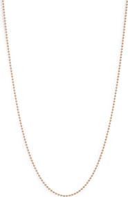 Anzie Mini Ball Chain Necklace