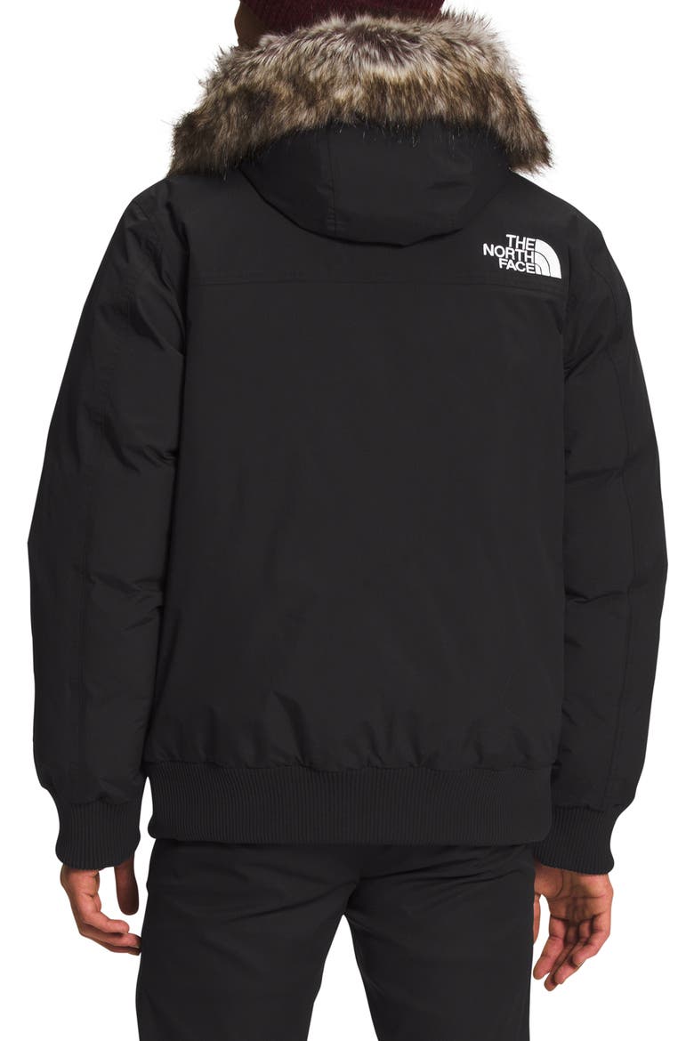 McMurdo Water Repellent 600 Fill Power Down Parka with Faux Fur Trim, Alternate, color, TNF BLACK