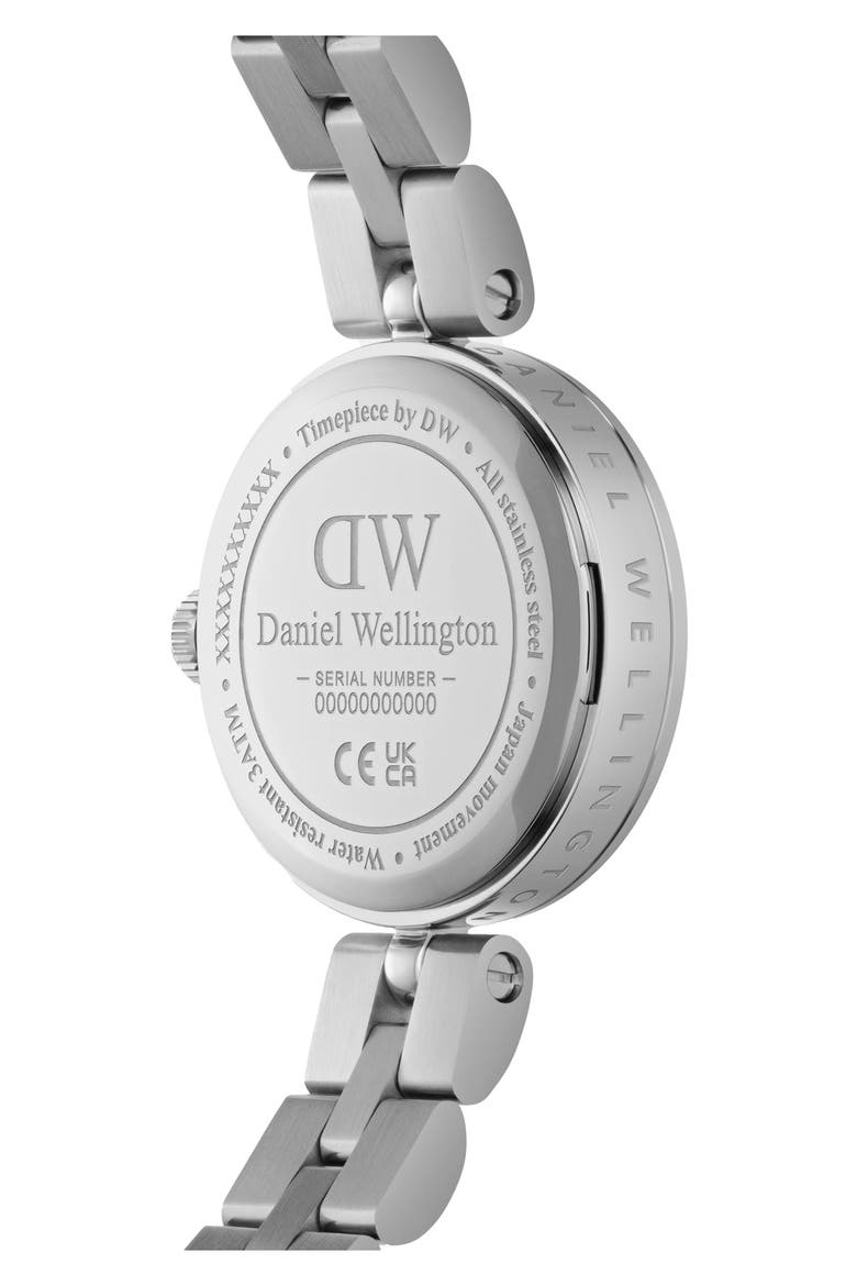 Elan Bracelet Strap Watch, 22mm, Alternate, color, SILVER