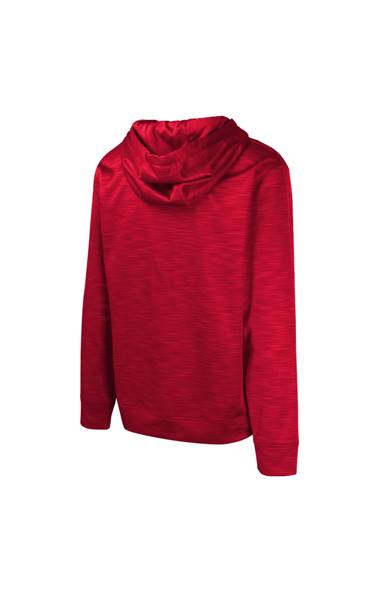 Outerstuff Men's Red Atlanta Falcons Streak Fleece Pullover Hoodie, Alternate, color,