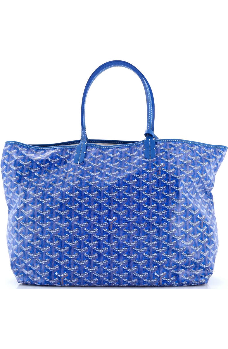 Pre-Owned Goyard Saint Louis Tote Coated Canvas PM, Alternate, color, Blue