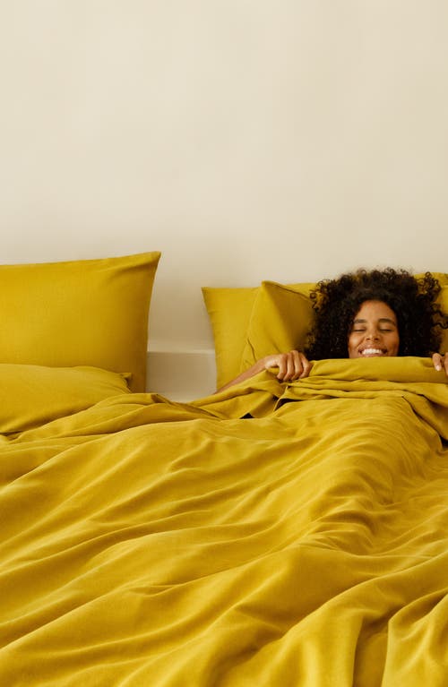 Ettitude Clean Lyocell & Hemp Pillowcase Set In Honey
