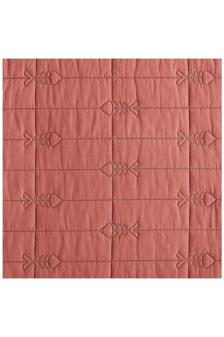 Troutdale Cotton Quilt 3-Piece Set, Alternate, color, GINGER ORANGE
