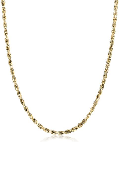 Gender Inclusive Rope Chain Necklace