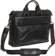 Mancini Leather Briefcase