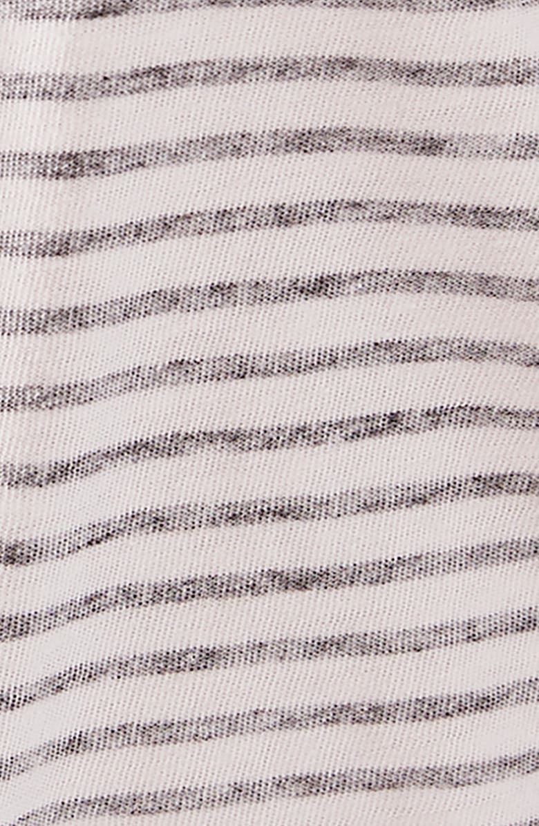 Free People Be Free Mock Neck Stripe Tunic, Alternate, color,