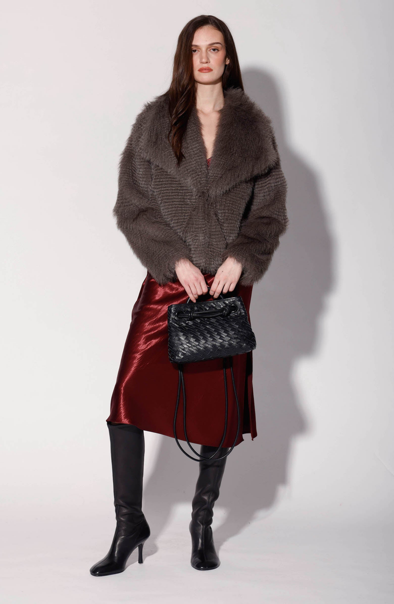 Walter Baker Hazel Mini Tote, Alternate, color, Black