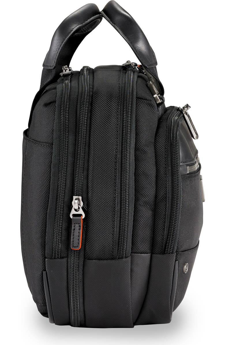 Briggs & Riley @work Small Expandable Ballistic Nylon Laptop Briefcase with RFID Pocket, Alternate, color,