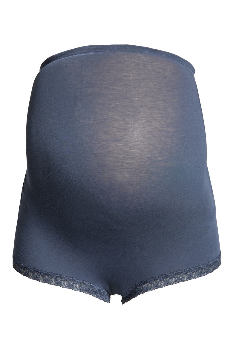 Bliss High Waist Maternity Briefs, Alternate, color, ASH NAVY