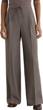 Reiss Elowen Drawstring Wide Leg Trousers