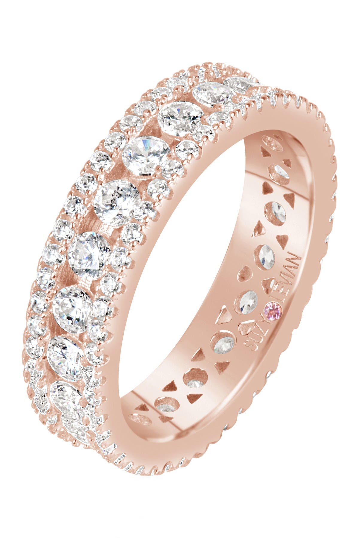 SUZY LEVIAN 14K Rose Gold Plated Sterling Silver Cubic Zirconia ...
