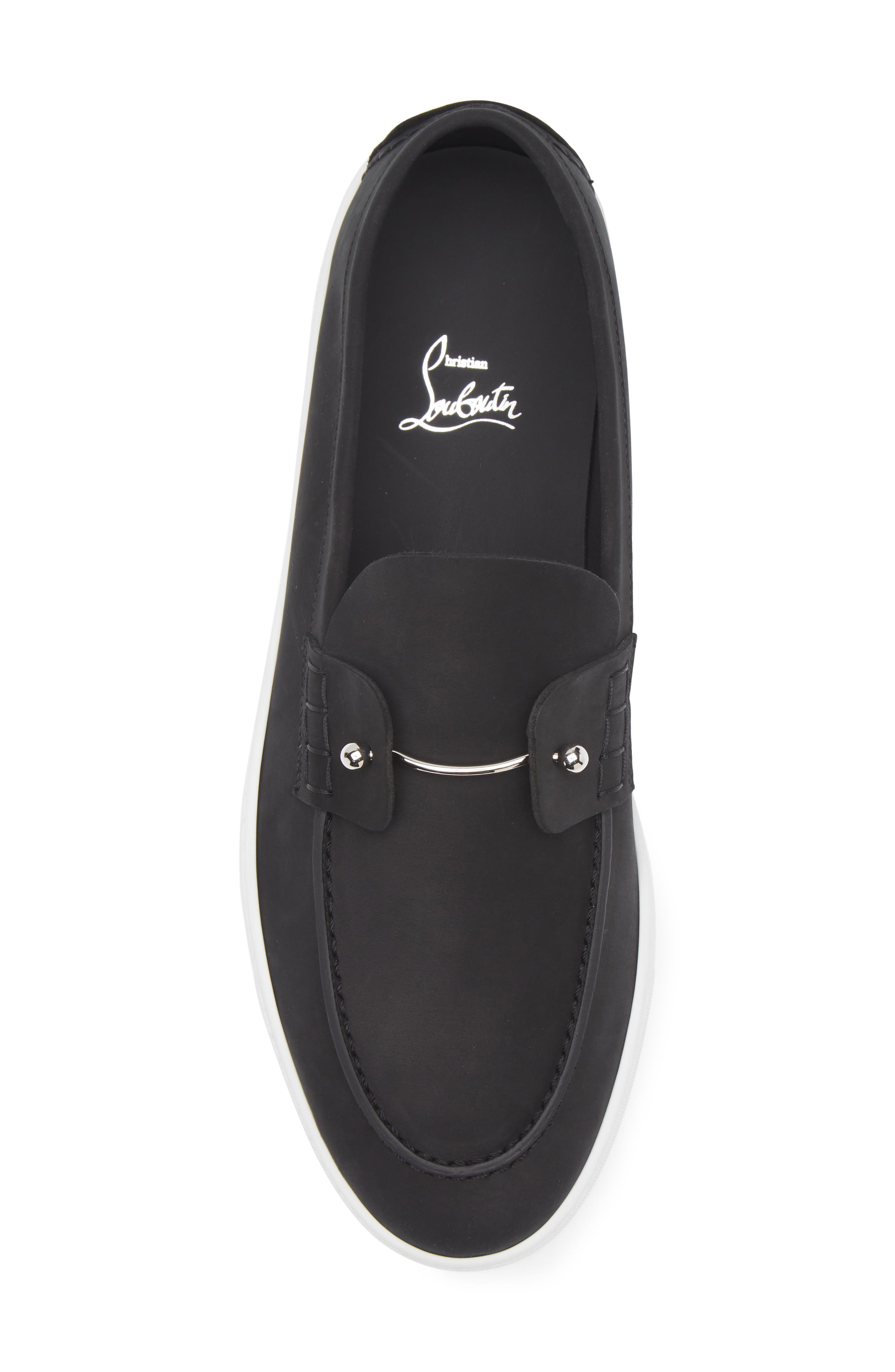 Chambeliboat Loafer, Alternate, color, BLACK/ LIN BLACK
