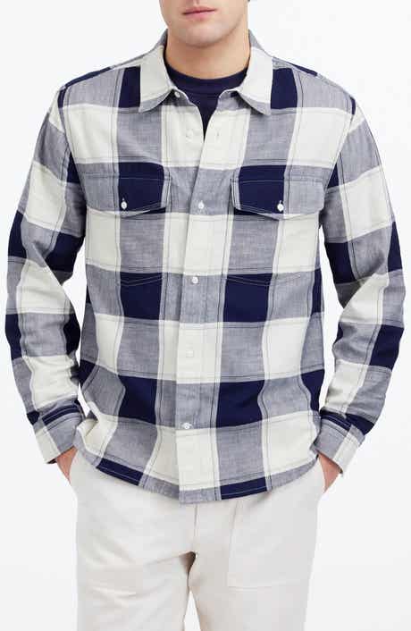 Madewell Plaid Cotton Work Shirt