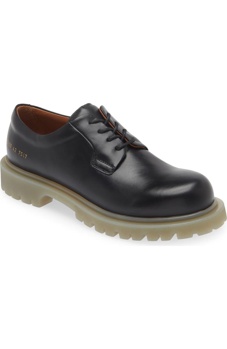 Common Projects Plain Toe Derby, Main, color,