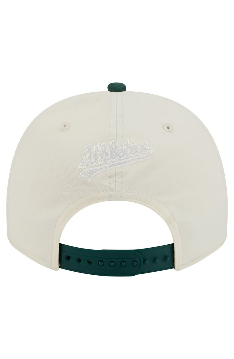 New Era Men's New Era  White Athletics Team Scribble Golfer Adjustable Hat, Alternate, color, 