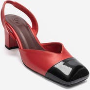 Prologue Shoes Maruelle Block Heel Slingback Pump