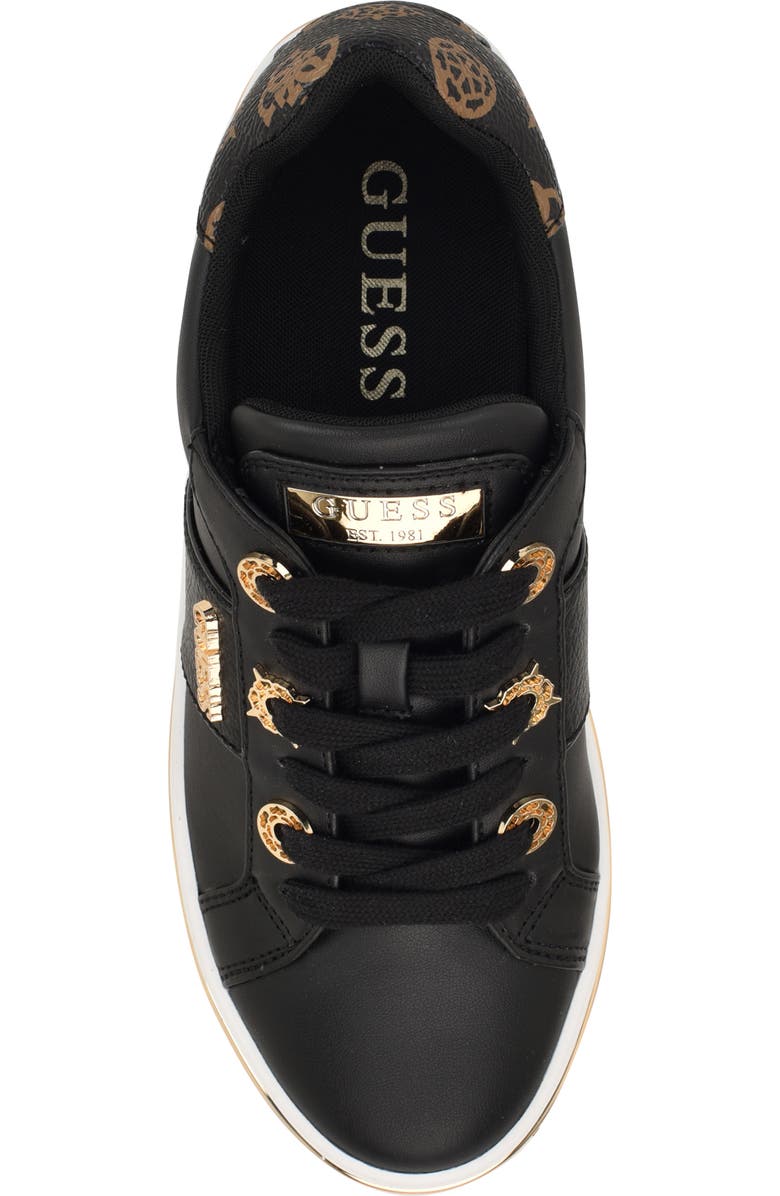 GUESS Stew Sneaker, Alternate, color, Black