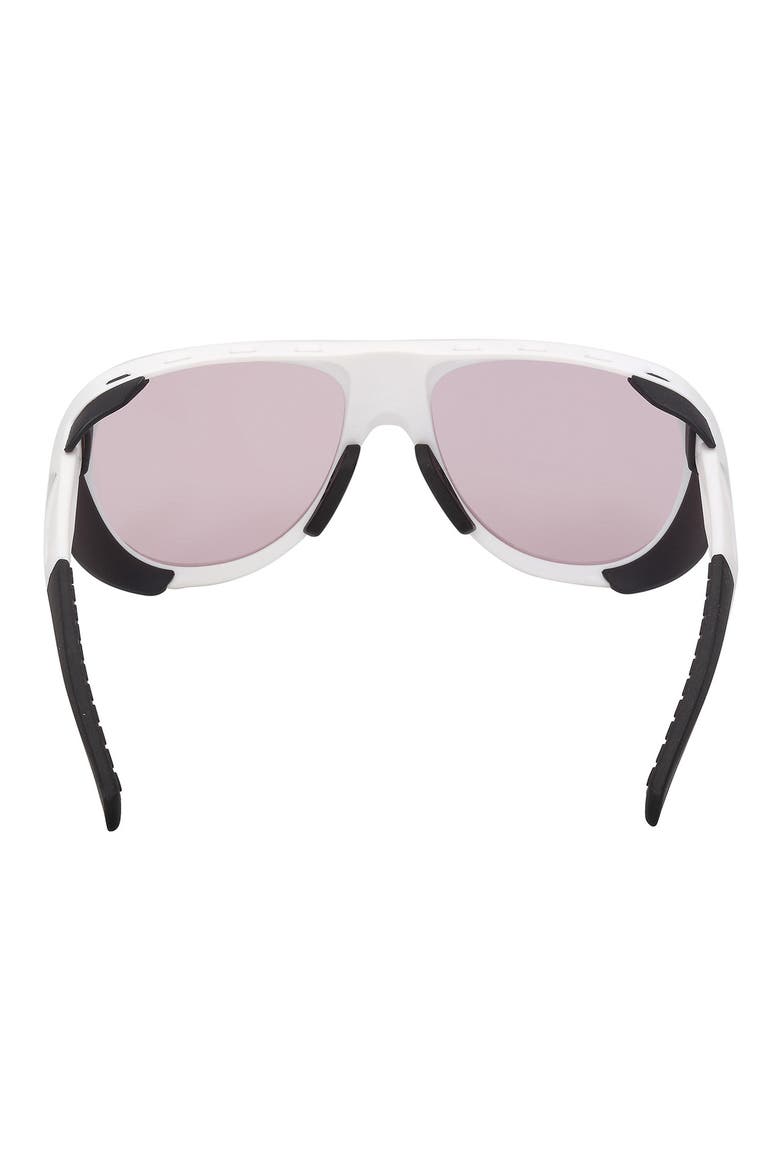 Pilot Sunglasses, Alternate, color, WHITE/ GRADIENT
