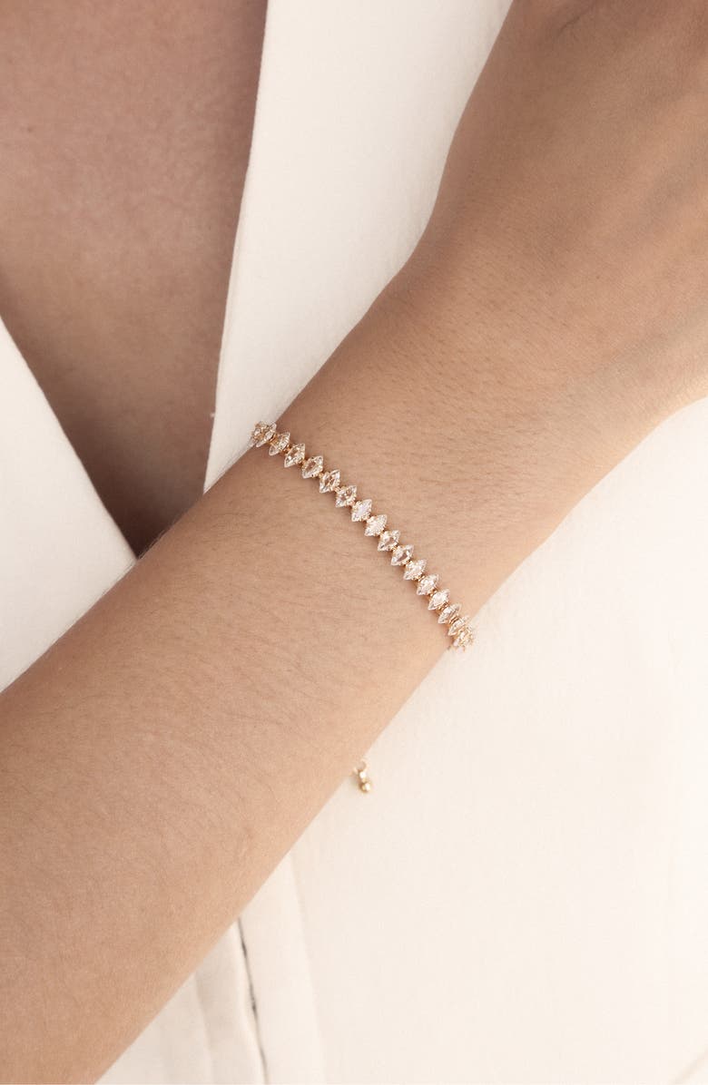 Ettika Dainty Slider Bracelet, Alternate, color, Gold