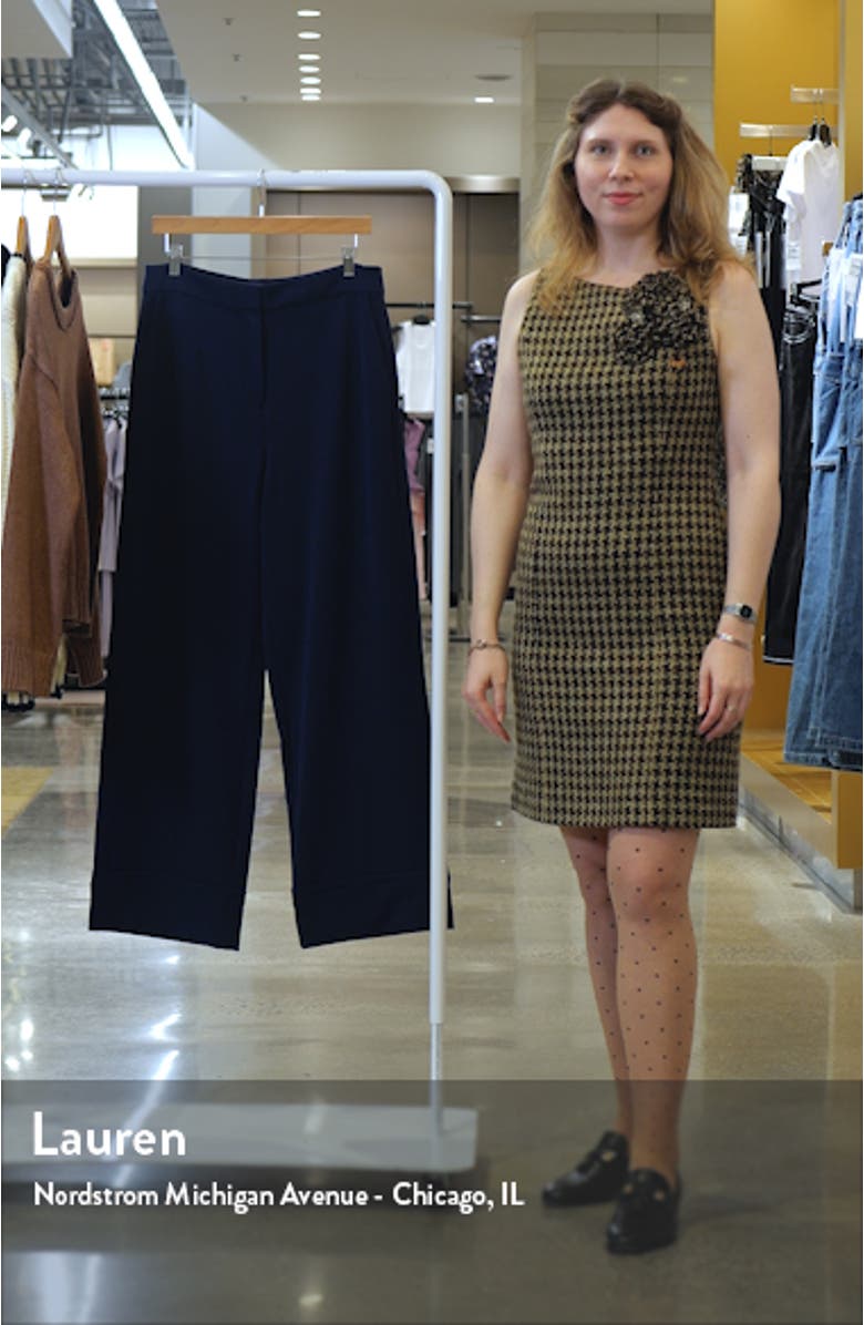 Cuff Wide Leg Pants, sales video thumbnail