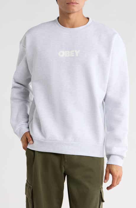 Obey Bold Extra Heavyweight Crewneck Sweatshirt
