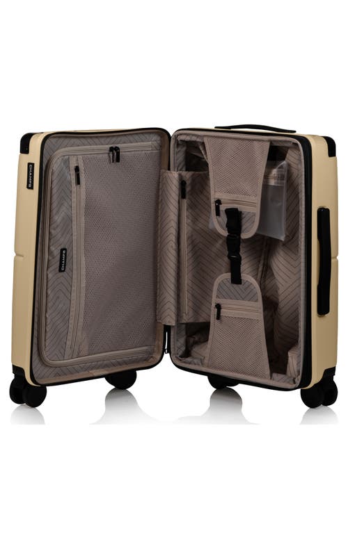 Champs Earth 3-piece Wheeled Luggage Set In Sand