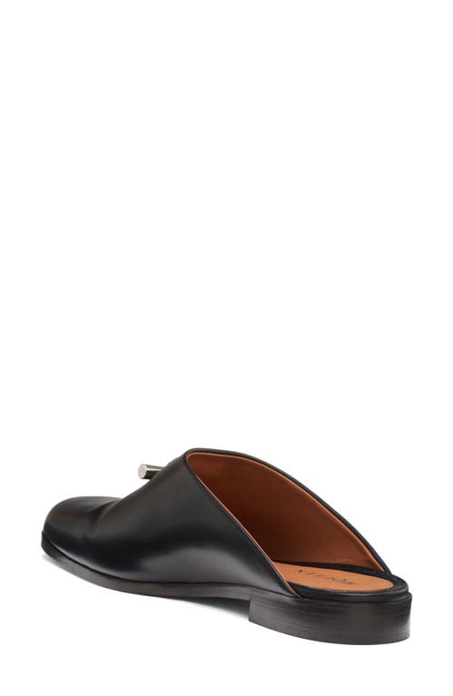 Alexander Mcqueen T-bar Slip On Mule In Black