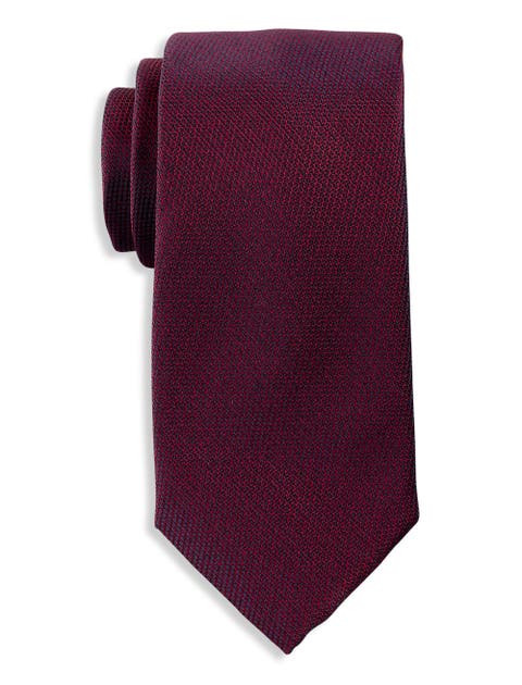 Big & Tall Woven Textured Tie