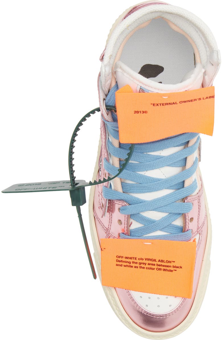 Off-White Off Court 3.0 Mirror High Top Sneaker, Alternate, color,