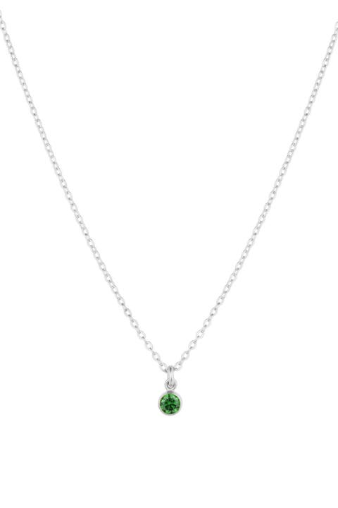 Birthstone Charm Necklace