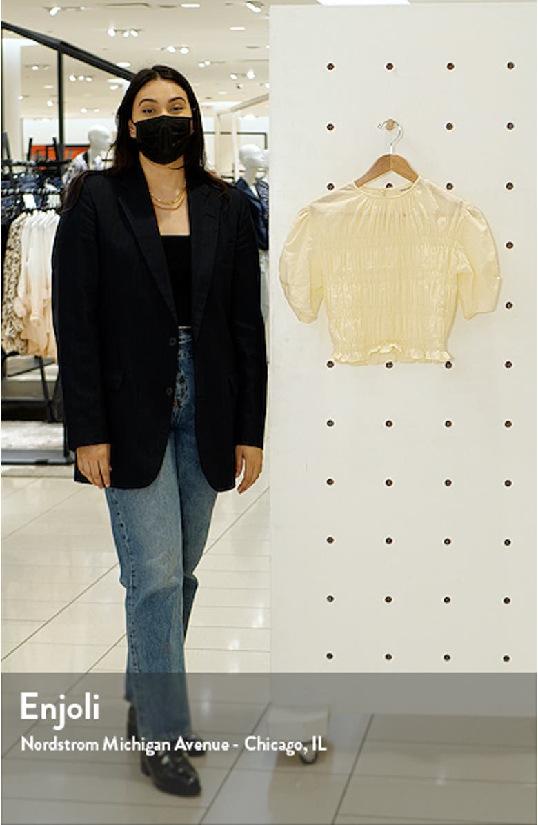 Smocked Short Sleeve Top, sales video thumbnail