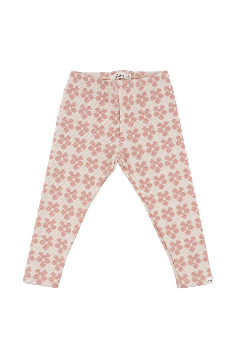 Mod Flowers Legging-Toddler, Little Kid, Main, color, Blush