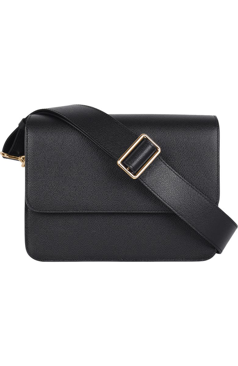 HYER GOODS Upcycled Leather Convertible Crossbody Satchel, Main, color,