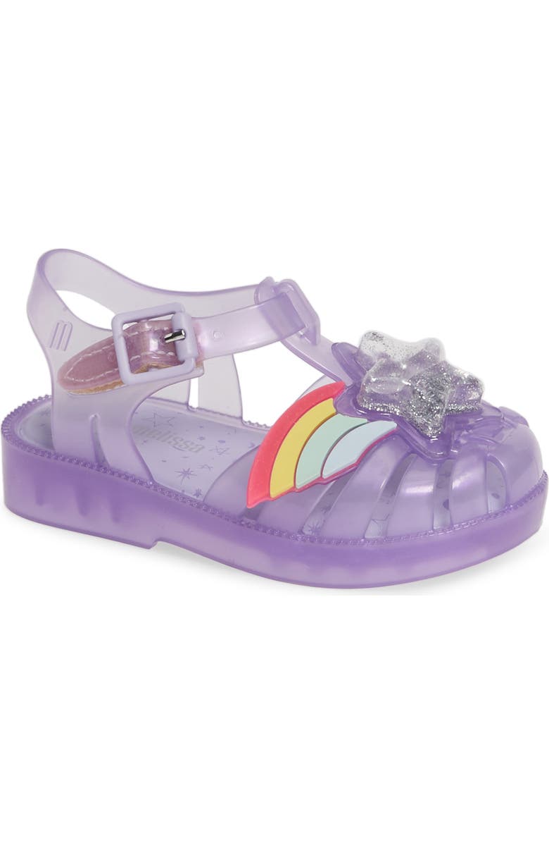 Mini Melissa Possession II Glitter Sandal, Main, color,