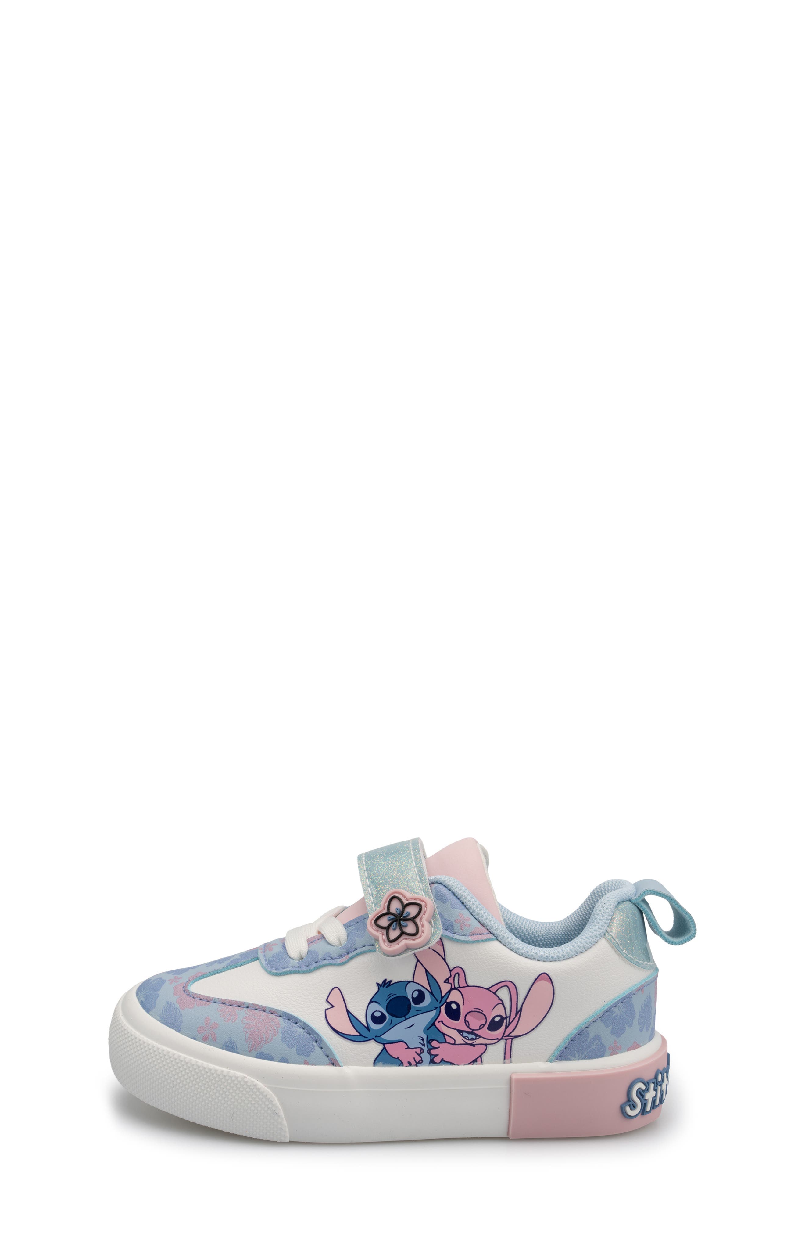 Ground Up Kids' Disney<sup>®</sup> Stitch and Angle Court Sneaker, Alternate, color, 