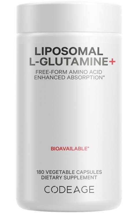 Liposomal L-Glutamine 1000mg Capsules Supplement