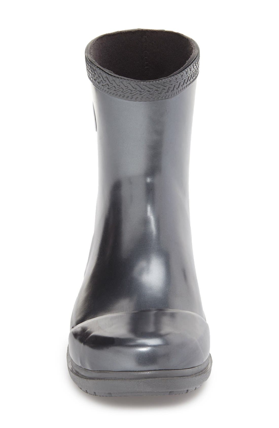 Havaianas 'Galochas Low Metallic' Waterproof Rain Boot, Alternate, color, 