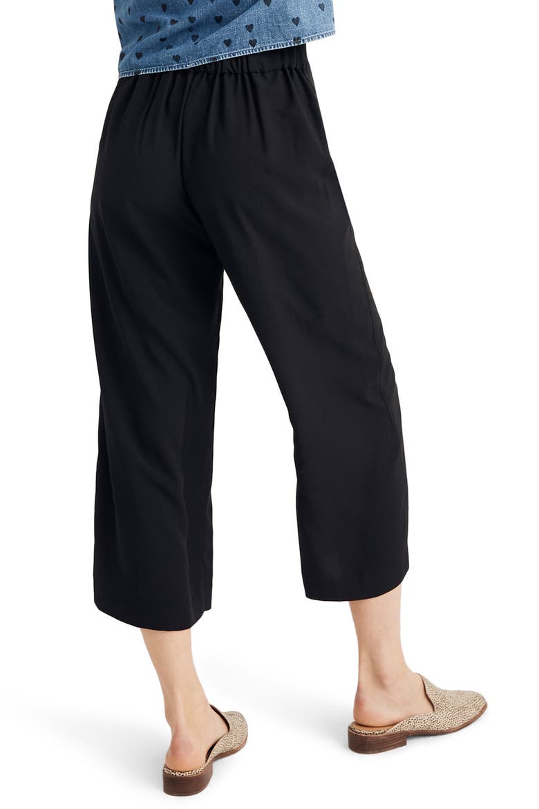 Huston Pull-On Crop Pants, Alternate, color, TRUE BLACK