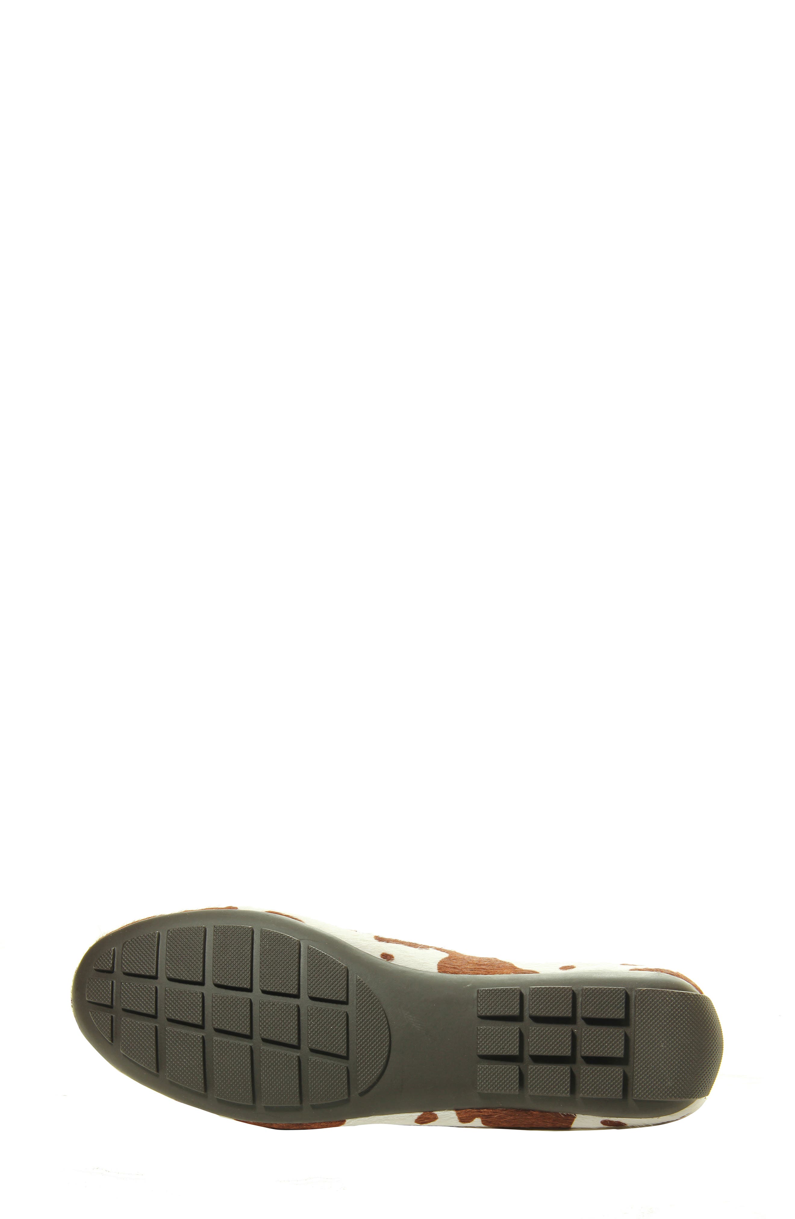 Albion Genuine Calf Hair Loafer, Alternate, color, TAN/ WHITE CALF HAIR