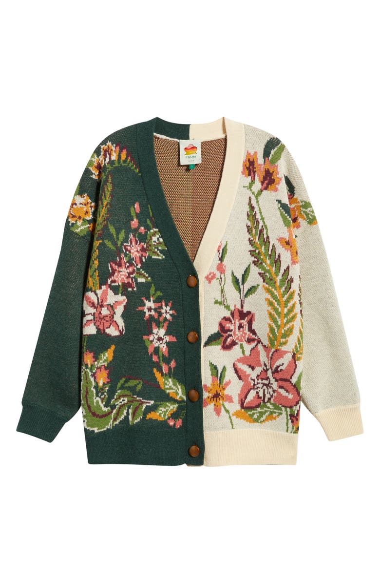 FARM Rio Nature Cardigan, Alternate, color, Nature Sand