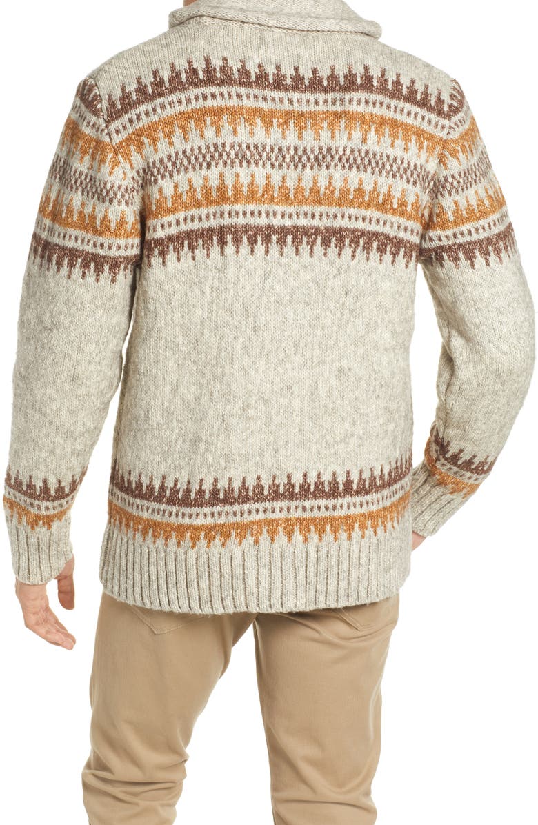 Schott NYC Shawl Collar Cardigan, Alternate, color,