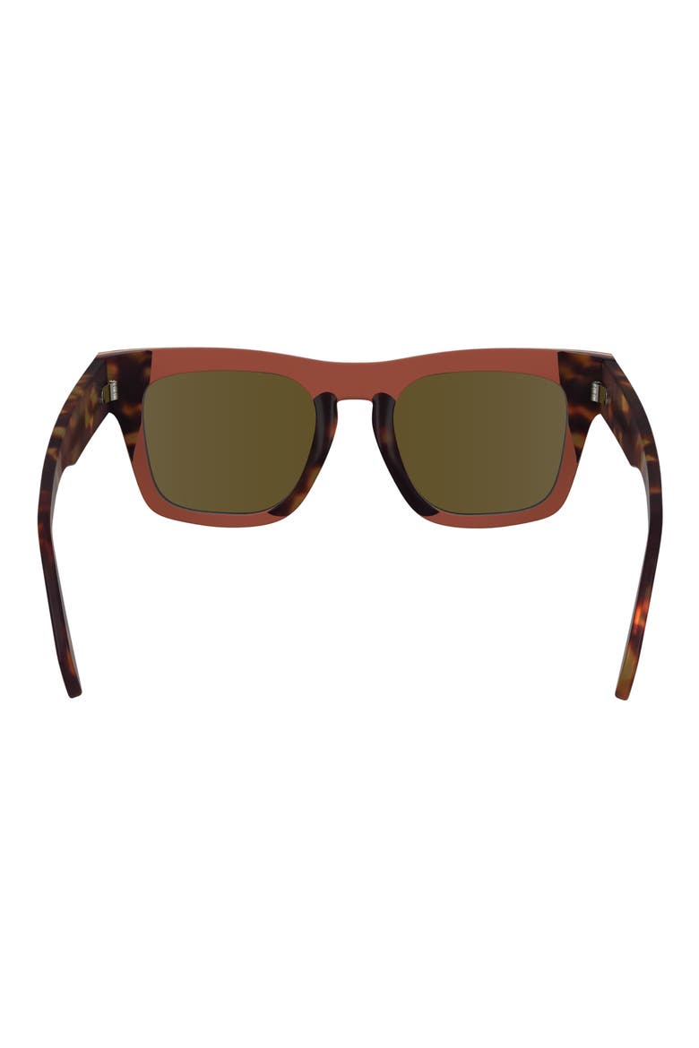 Kramer 51mm Rectangular Sunglasses, Alternate, color, HAVANA MULTI-STRIPE