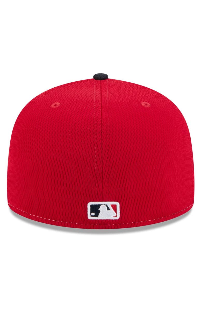 New Era Men's New Era Red/Black St. Louis Cardinals 2025 MLB Clubhouse 59FIFTY Fitted Hat, Alternate, color, 