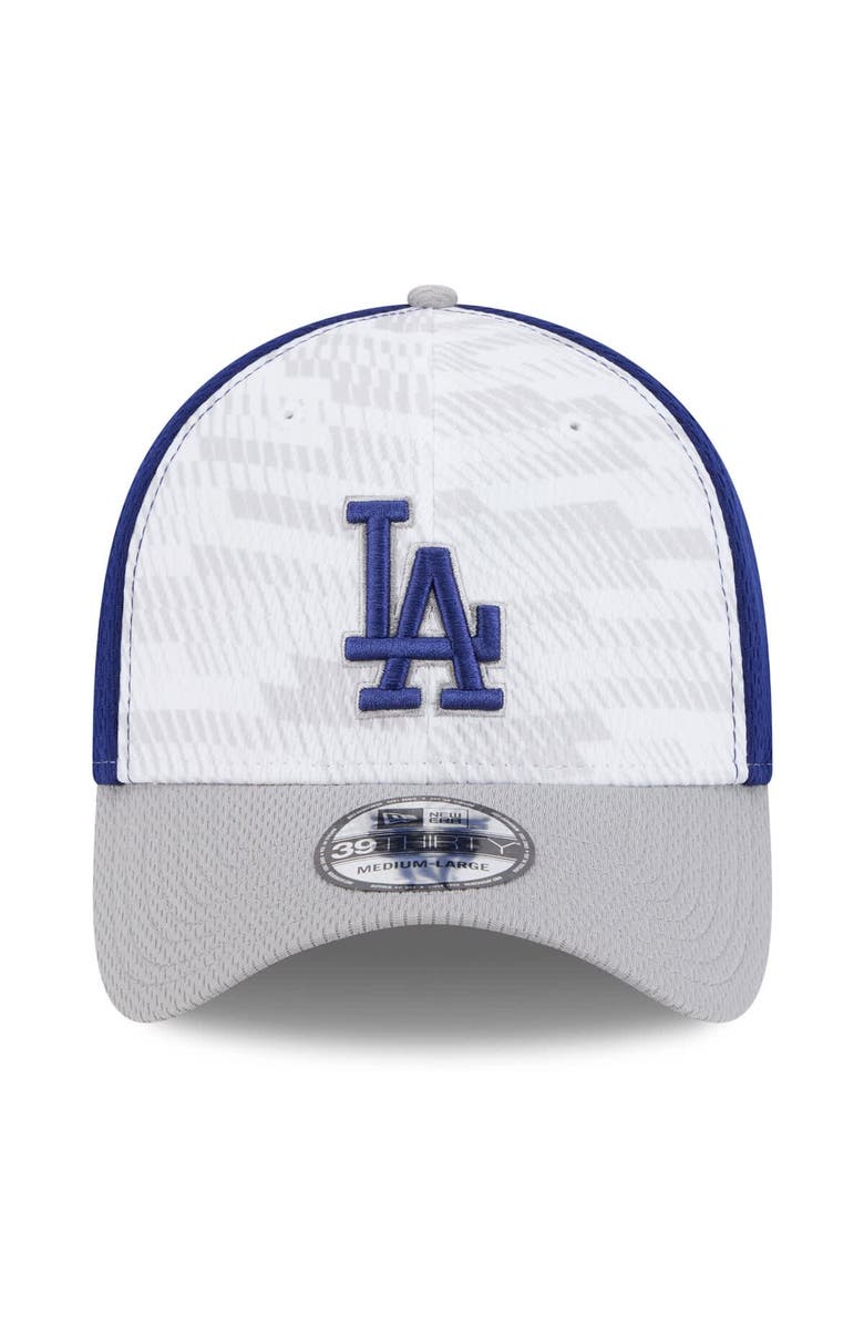 New Era Men's New Era Royal/Gray Los Angeles Dodgers 2025 MLB Clubhouse 39THIRTY Flex Hat, Alternate, color, Royal